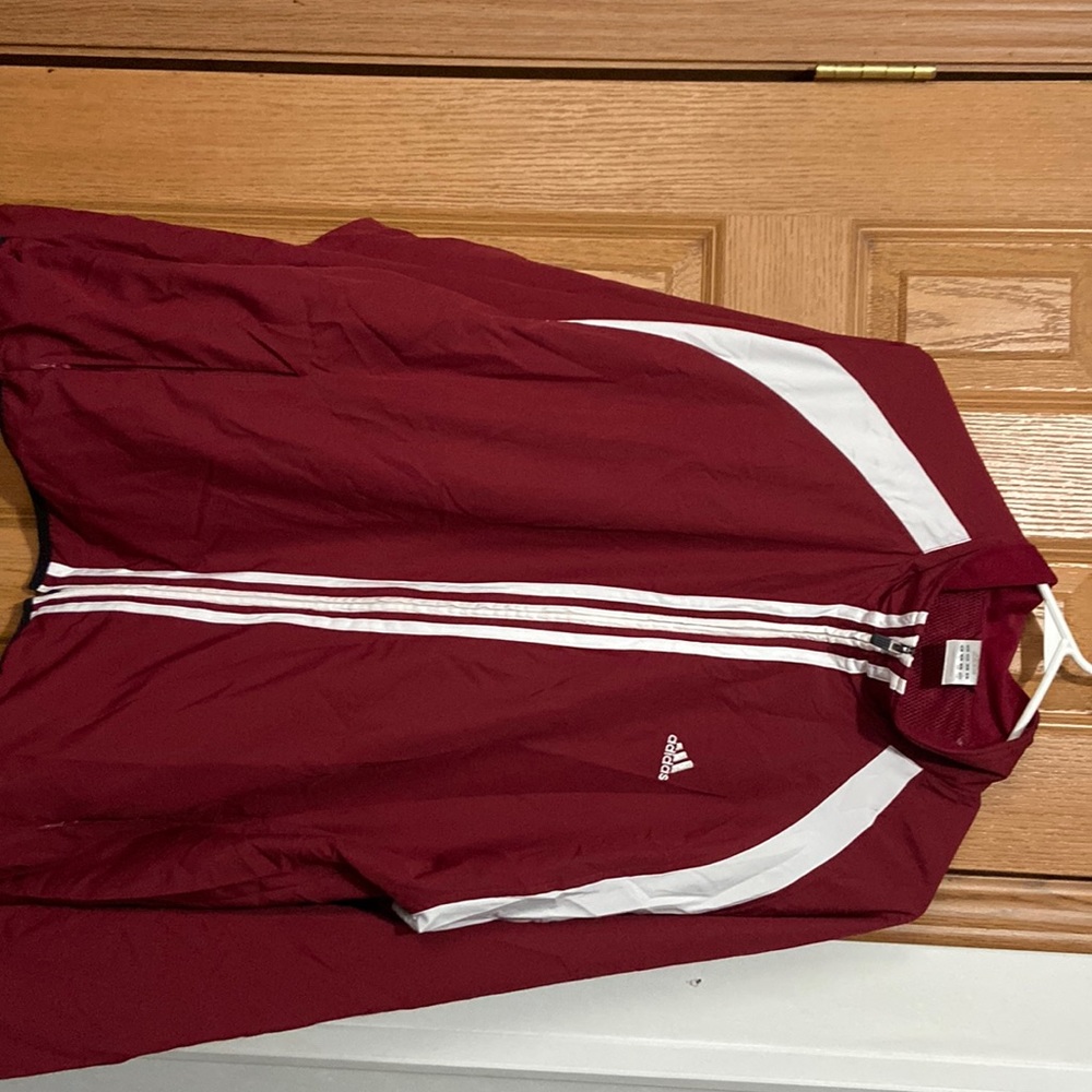 Adidas light zip up